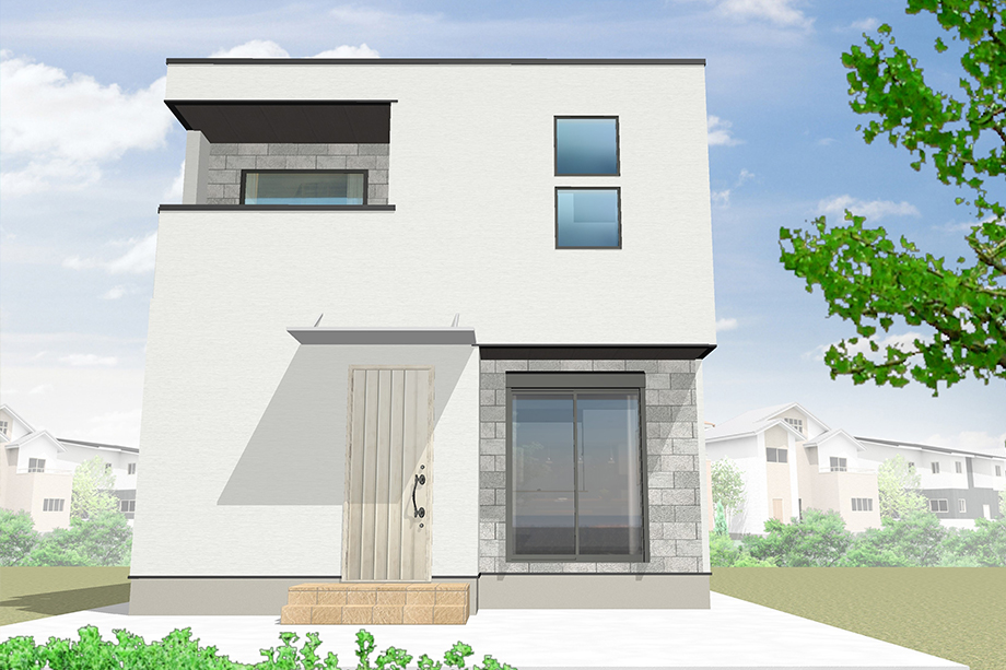 【23号棟建物完成イメージCG】※実際とは異なる場合がございます。