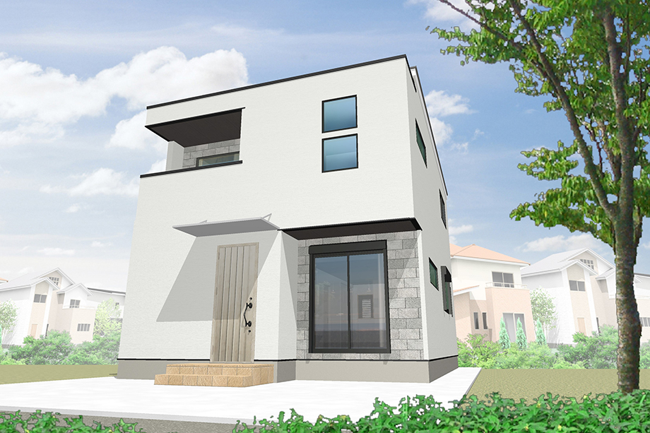 【23号棟建物完成イメージCG】※実際とは異なる場合がございます。