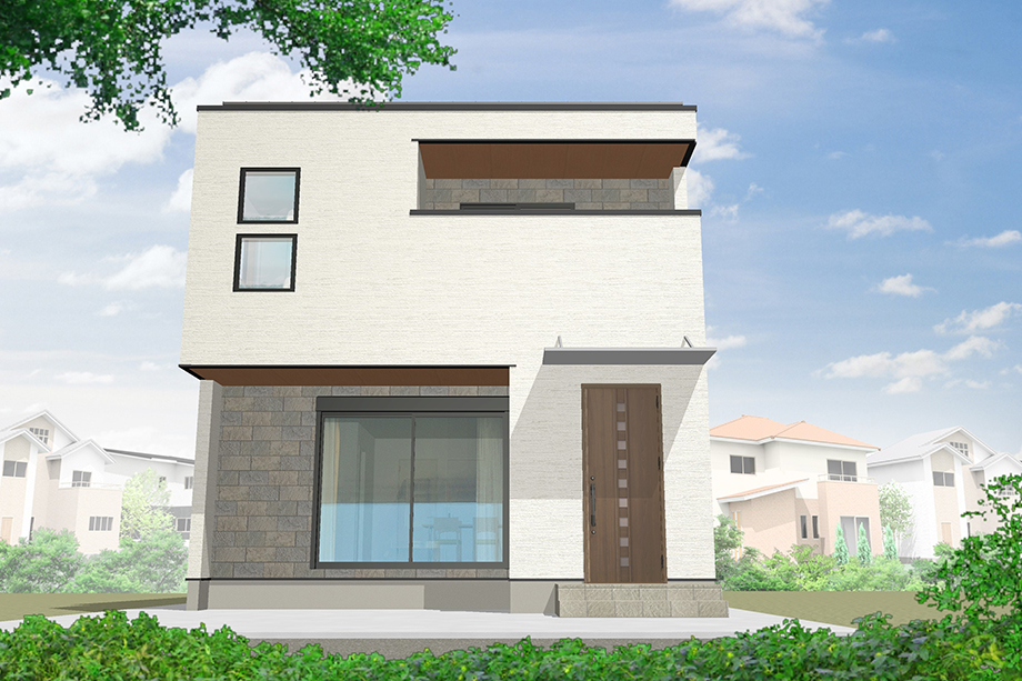 【24号棟建物完成イメージCG】※実際とは異なる場合がございます。