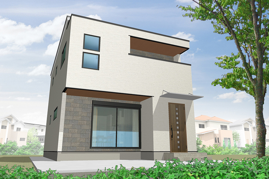 【24号棟建物完成イメージCG】※実際とは異なる場合がございます。