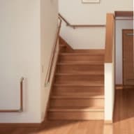 手すり付き階段