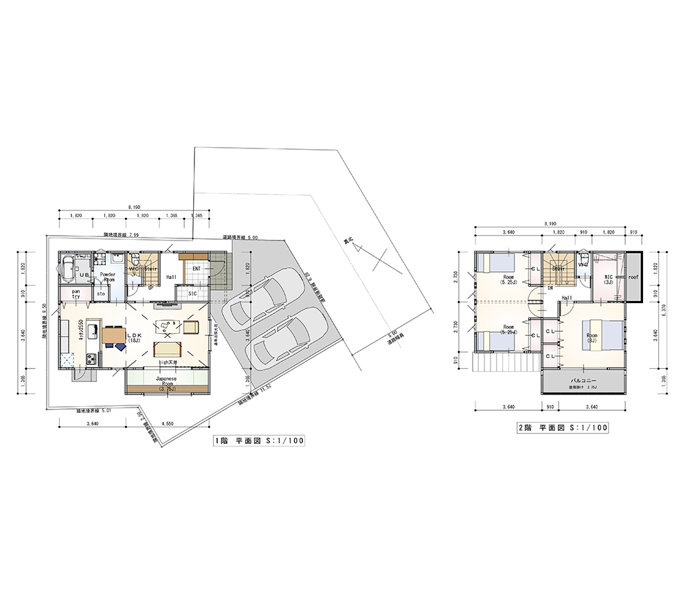 建物参考プラン10区画