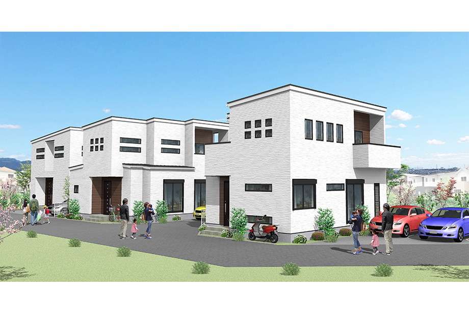 【街並みイメージCG】 ※実際とは異なる場合がございます。