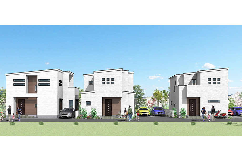 【街並みイメージCG】 ※実際とは異なる場合がございます。