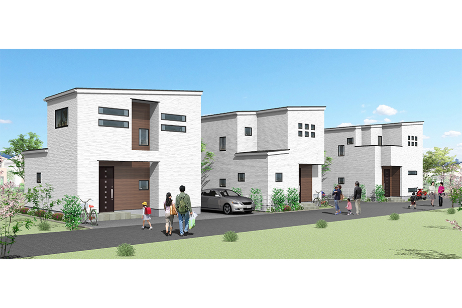 【街並みイメージCG】 ※実際とは異なる場合がございます。