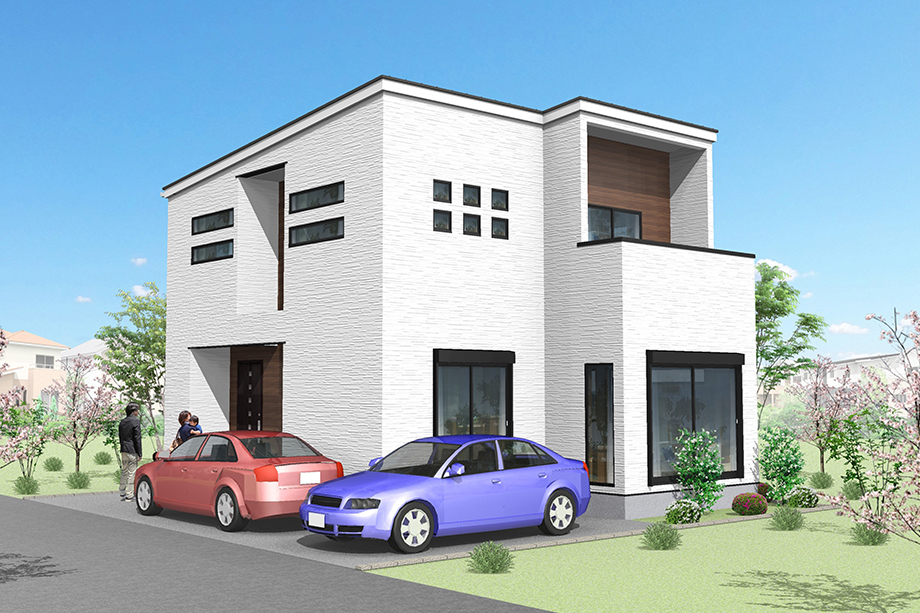 【No.16　建物完成イメージCG】 ※実際とは異なる場合がございます。