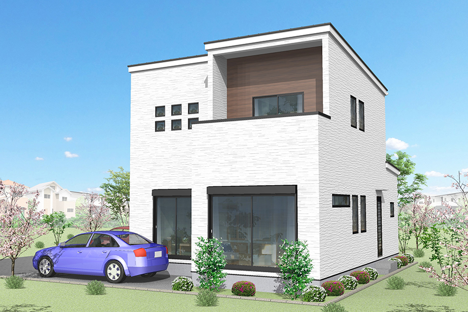 【No.16　建物完成イメージCG】 ※実際とは異なる場合がございます。