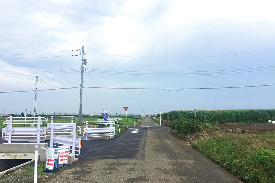 【前面道路】 ※令和2年7月10日撮影