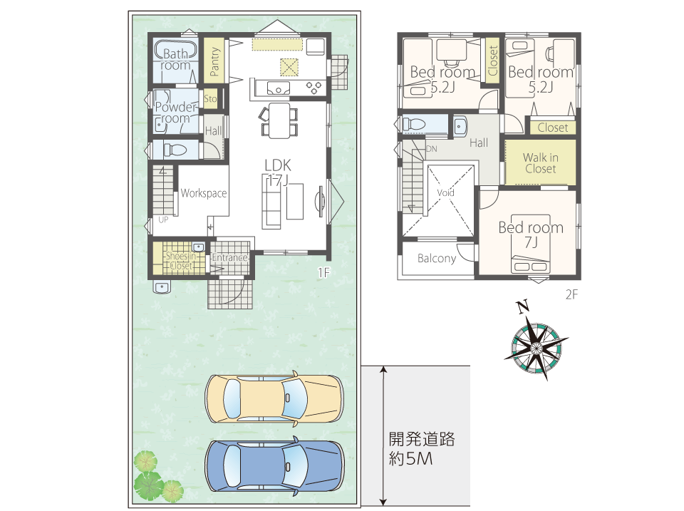 間取図8号棟