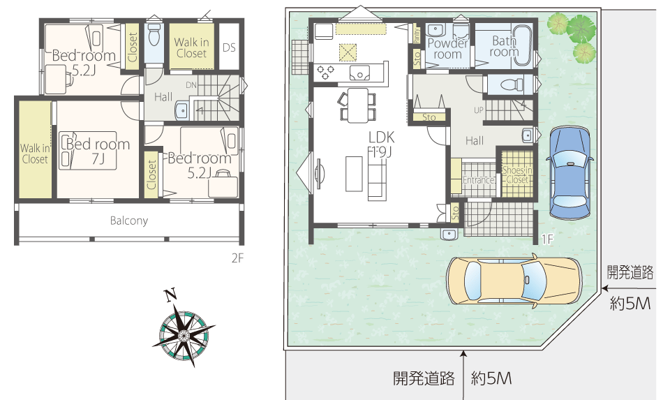 間取図9号棟