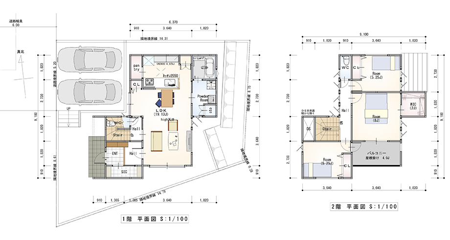 間取図13号棟