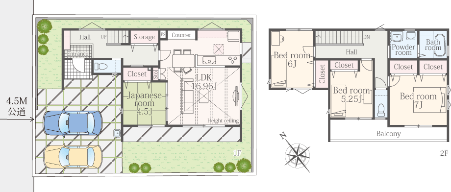 間取図12号棟
