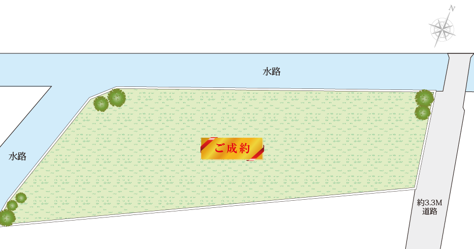 秦野市南矢名土地の区画図