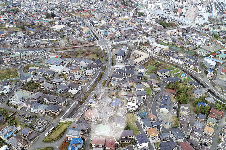 【上空からの写真】　※平成30年12月24日撮影