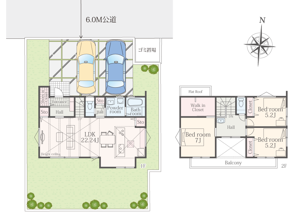 間取図3号棟