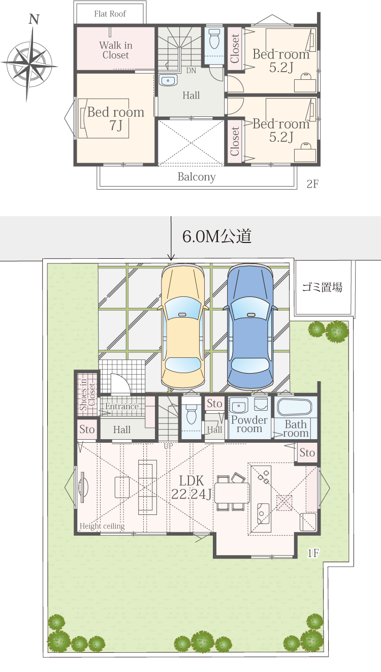 間取図3号棟