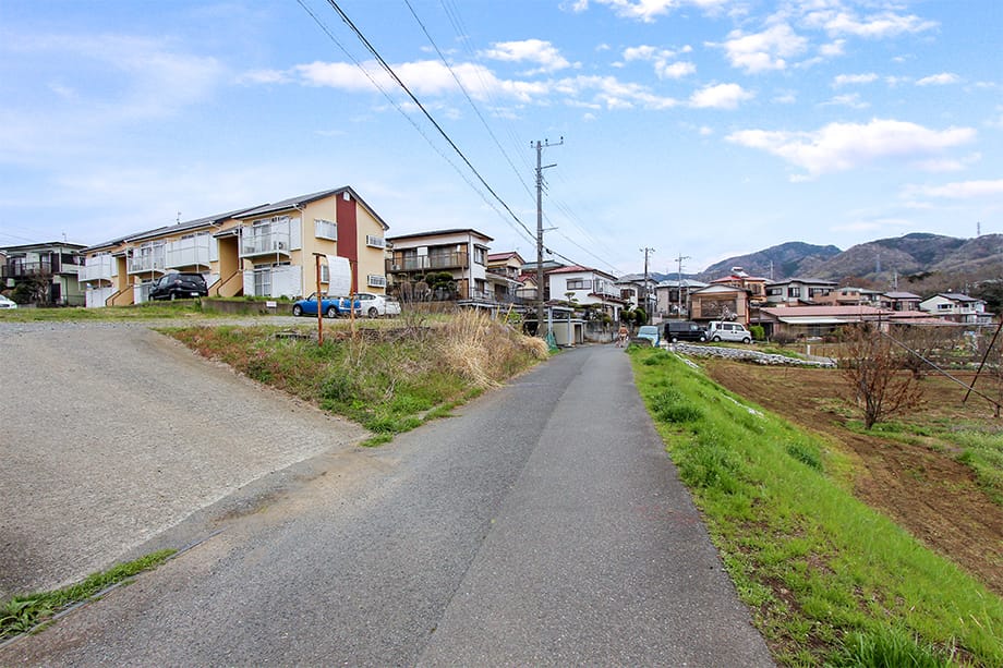 【東側前面道路】※令和3年3月25日撮影