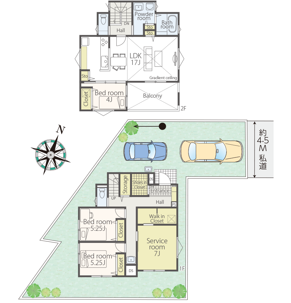 間取図5号棟
