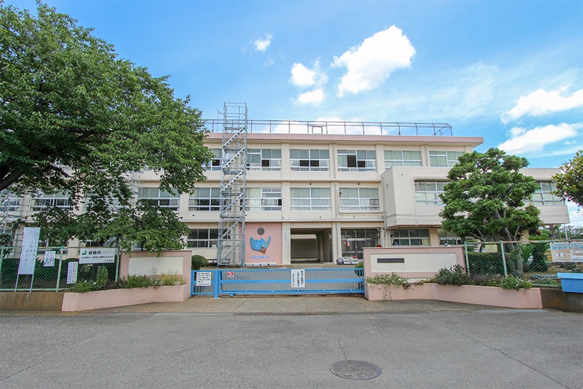 城島小学校…約1,330Ｍ