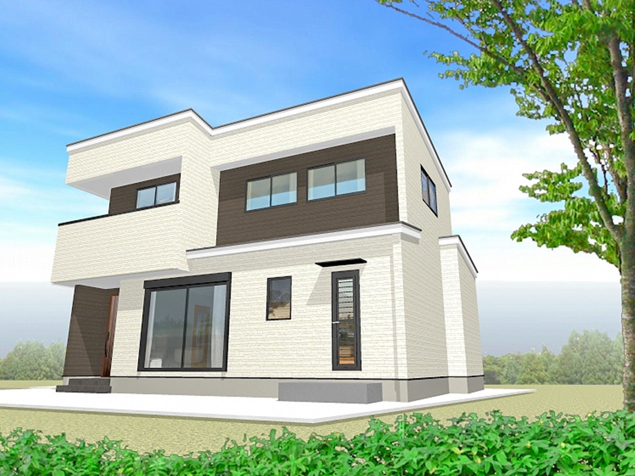 【2号棟 建物完成イメージCG】※実際とは異なる場合がございます。