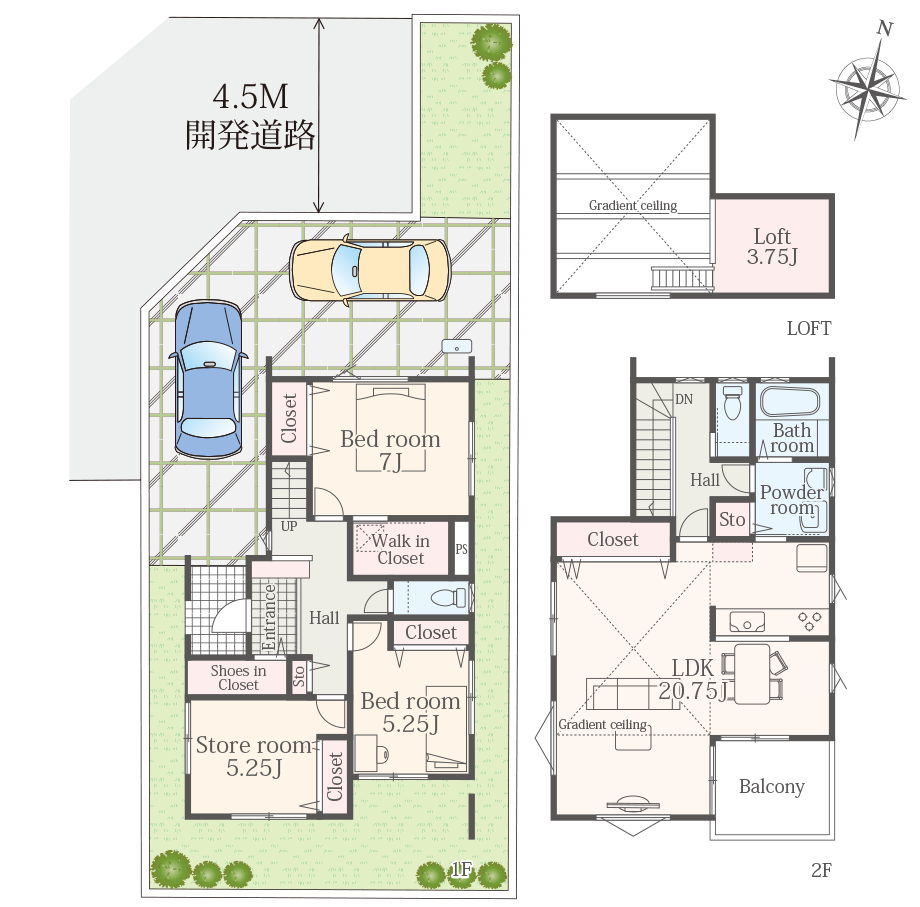 間取図5号棟