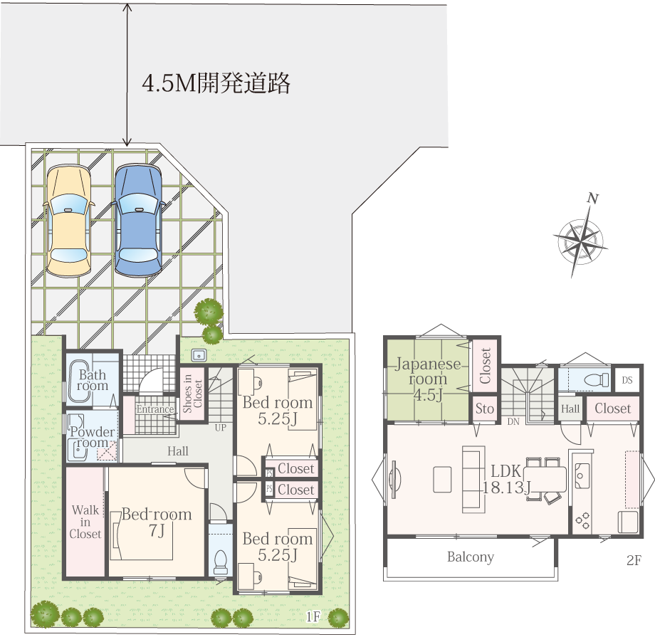 間取図6号棟