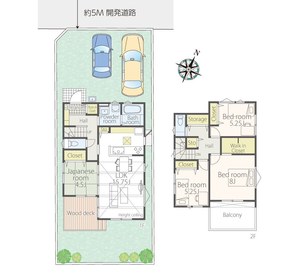 間取図5号棟