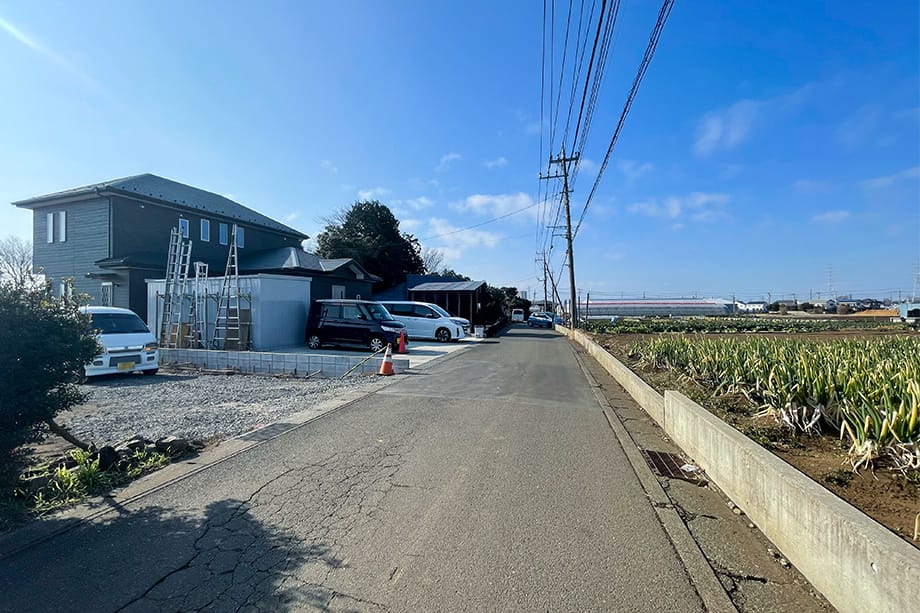 【前面道路】※令和4年1月26日撮影