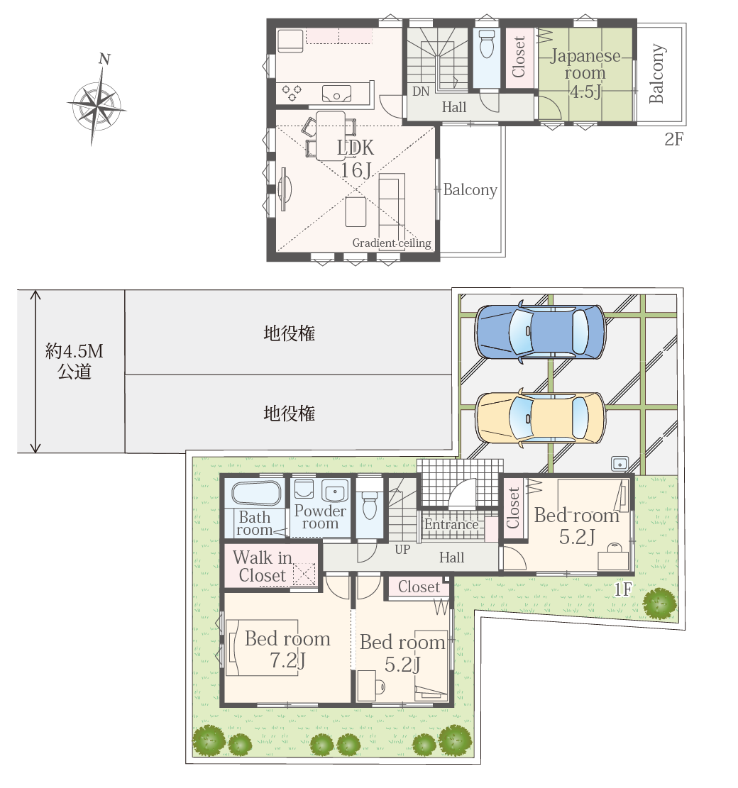 間取図6号棟