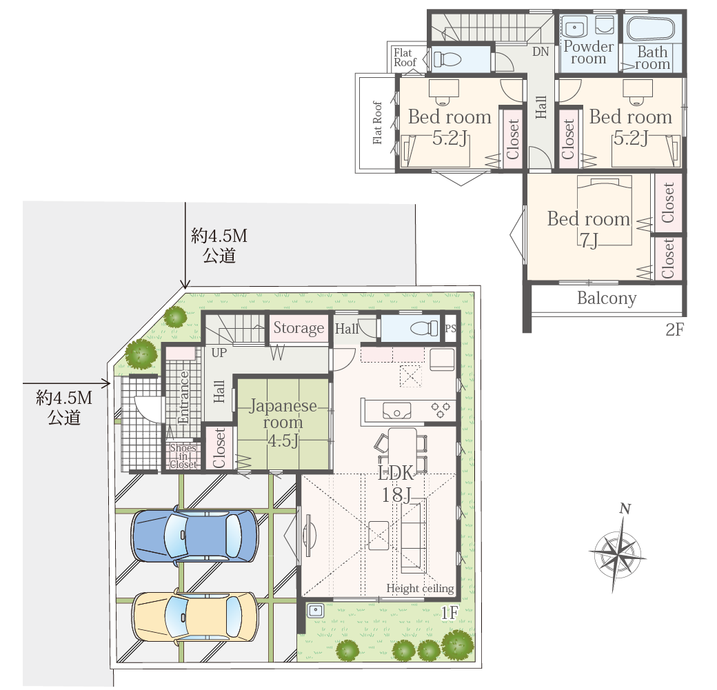 間取図9号棟