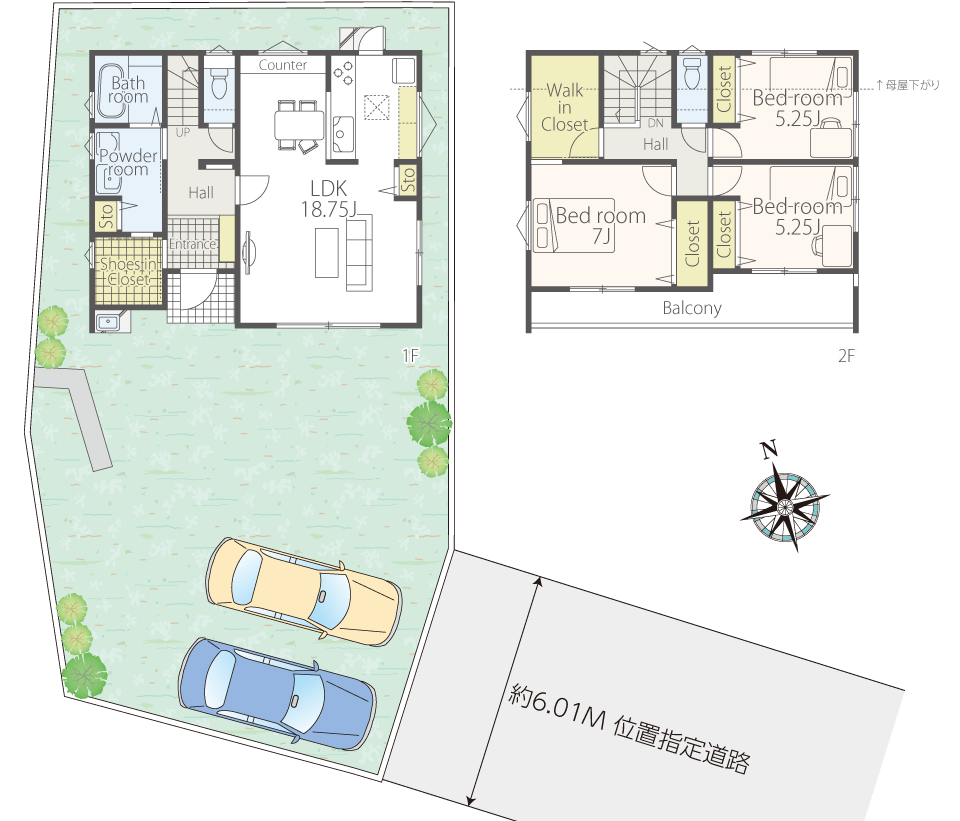間取図5号棟