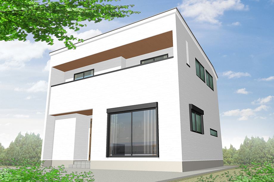 【建物完成イメージCG】※実際とは異なる場合がございます。