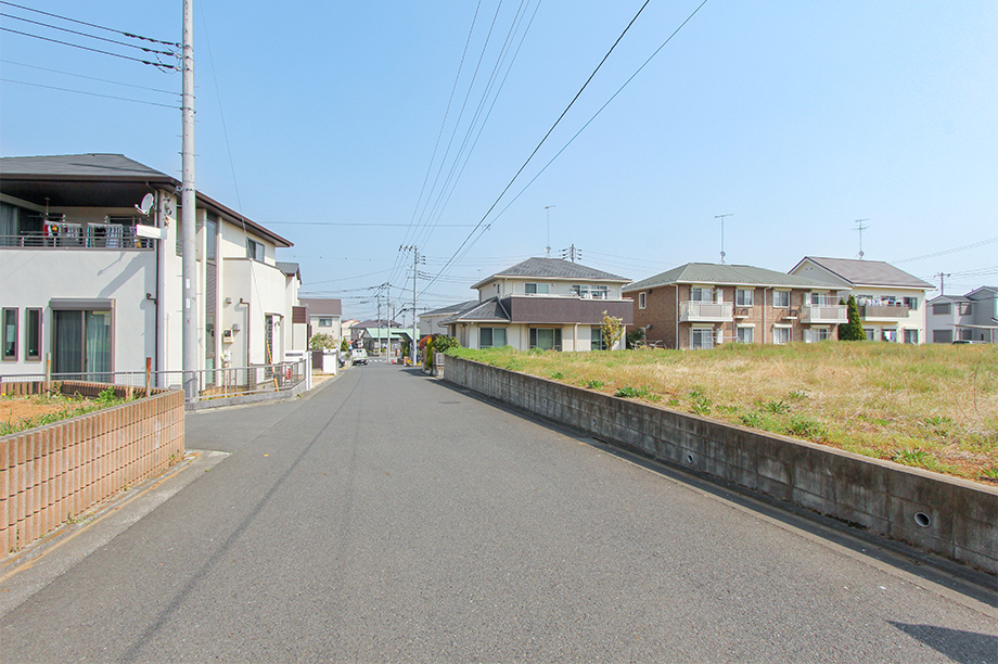 【前面道路】※平成30年4月4日撮影