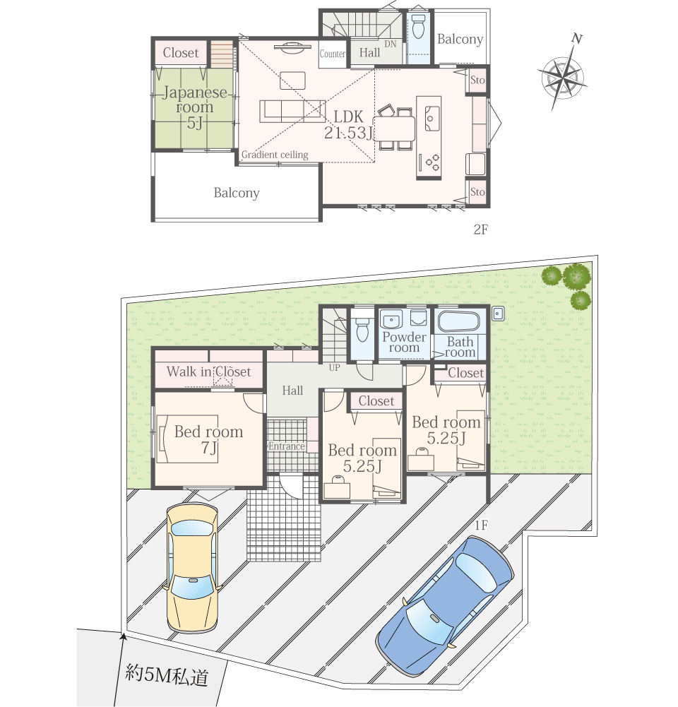 間取図2号棟