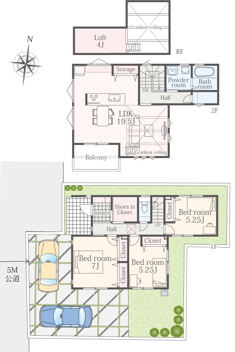 間取図2号棟