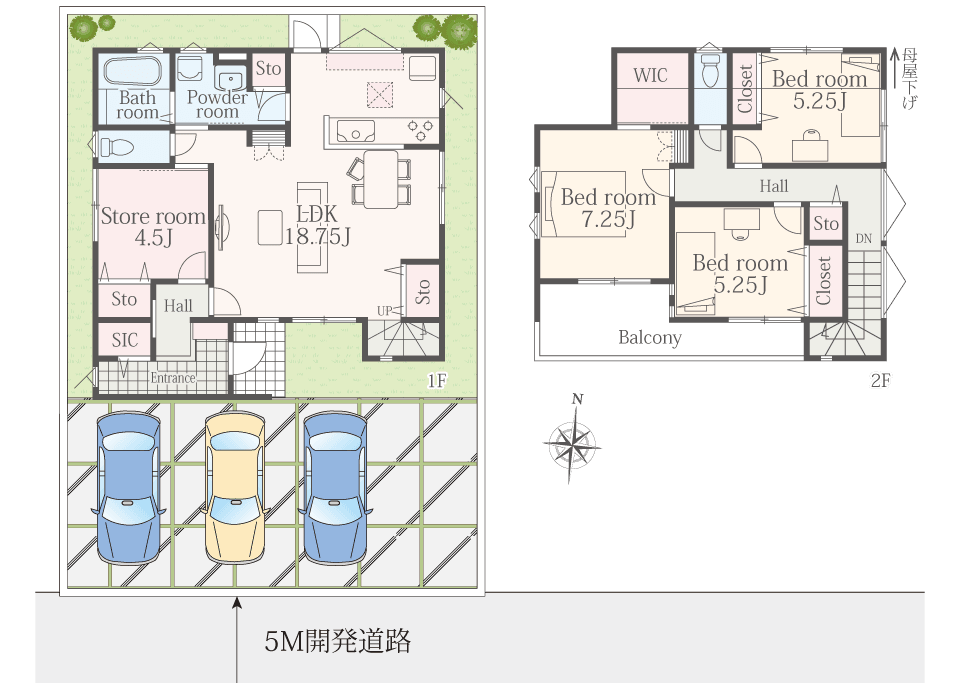 間取図3号棟