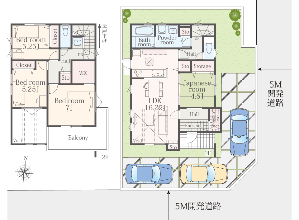 間取図5号棟
