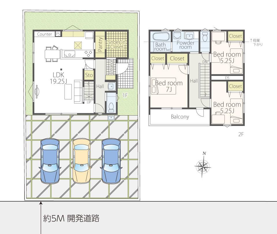 間取図13号棟
