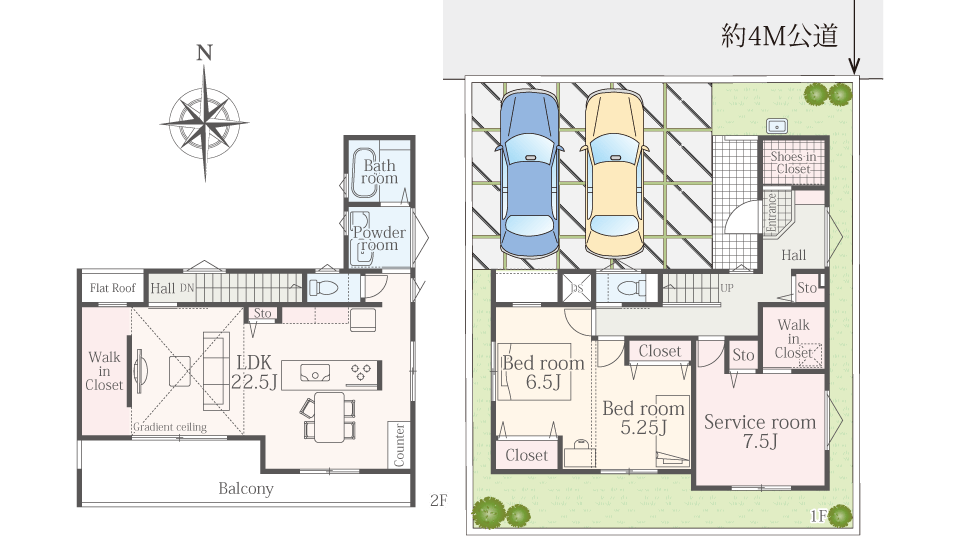 間取図2号棟