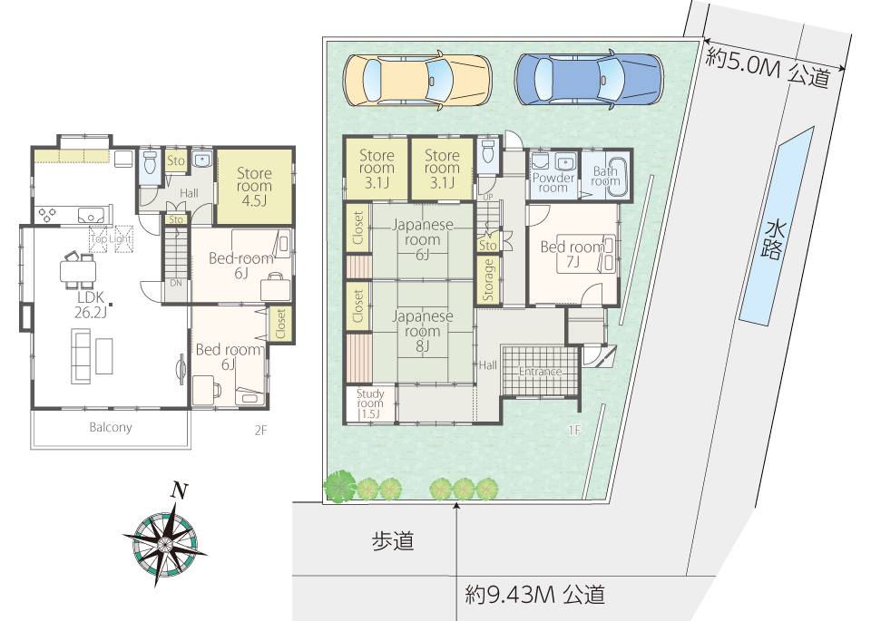 間取図3号棟