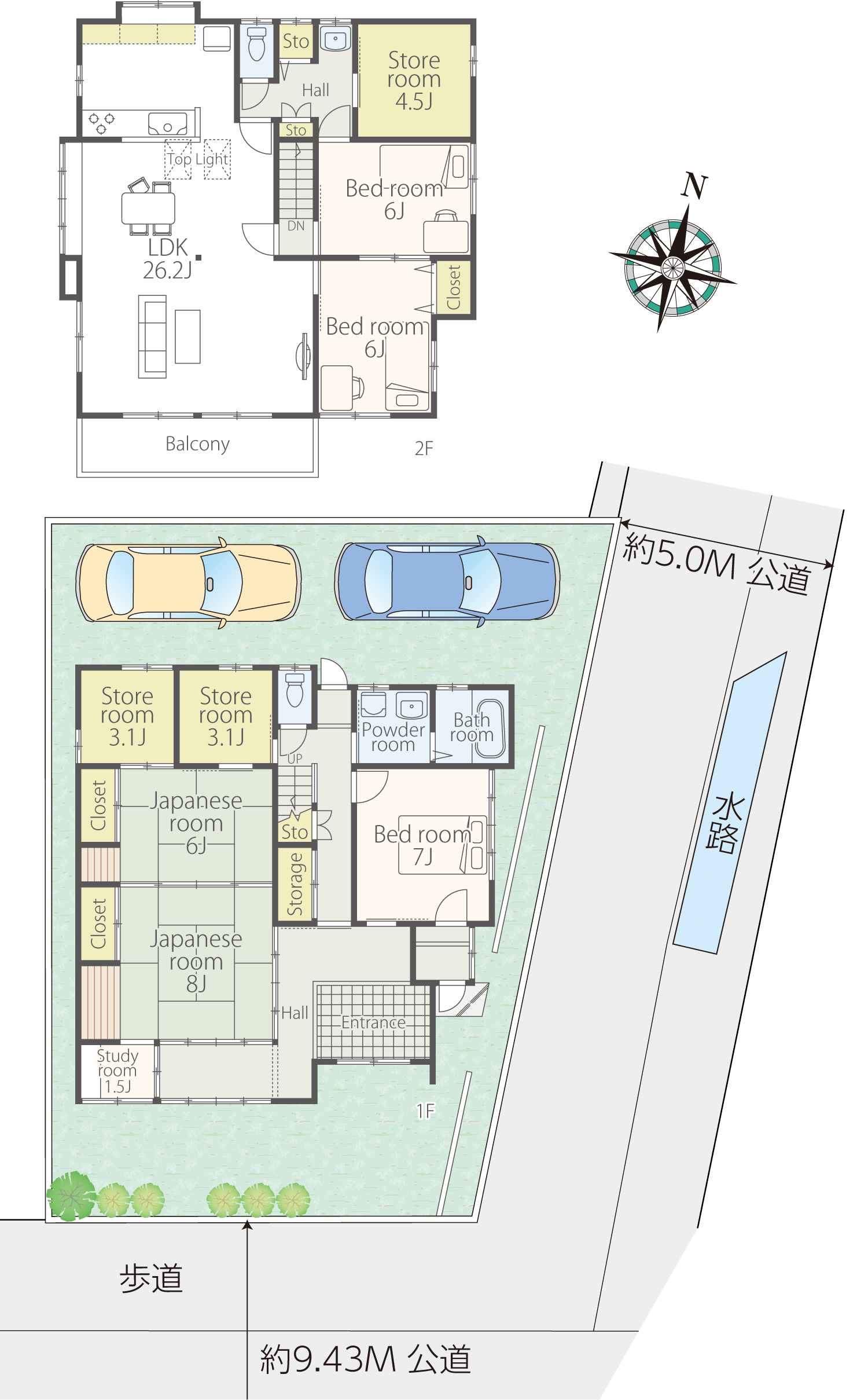 間取図3号棟