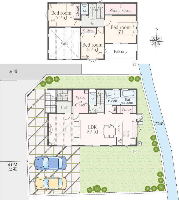 間取図1号棟