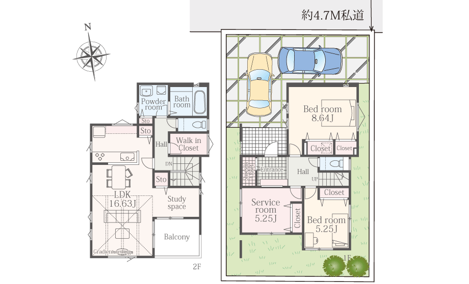 間取図6号棟