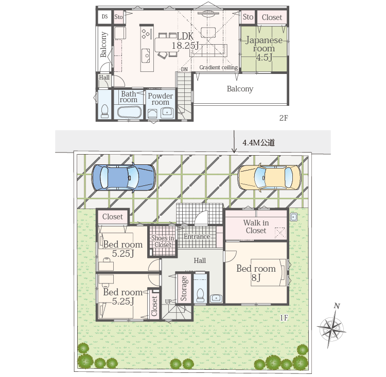 間取図2号棟